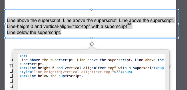 How do I use HTML superscript?