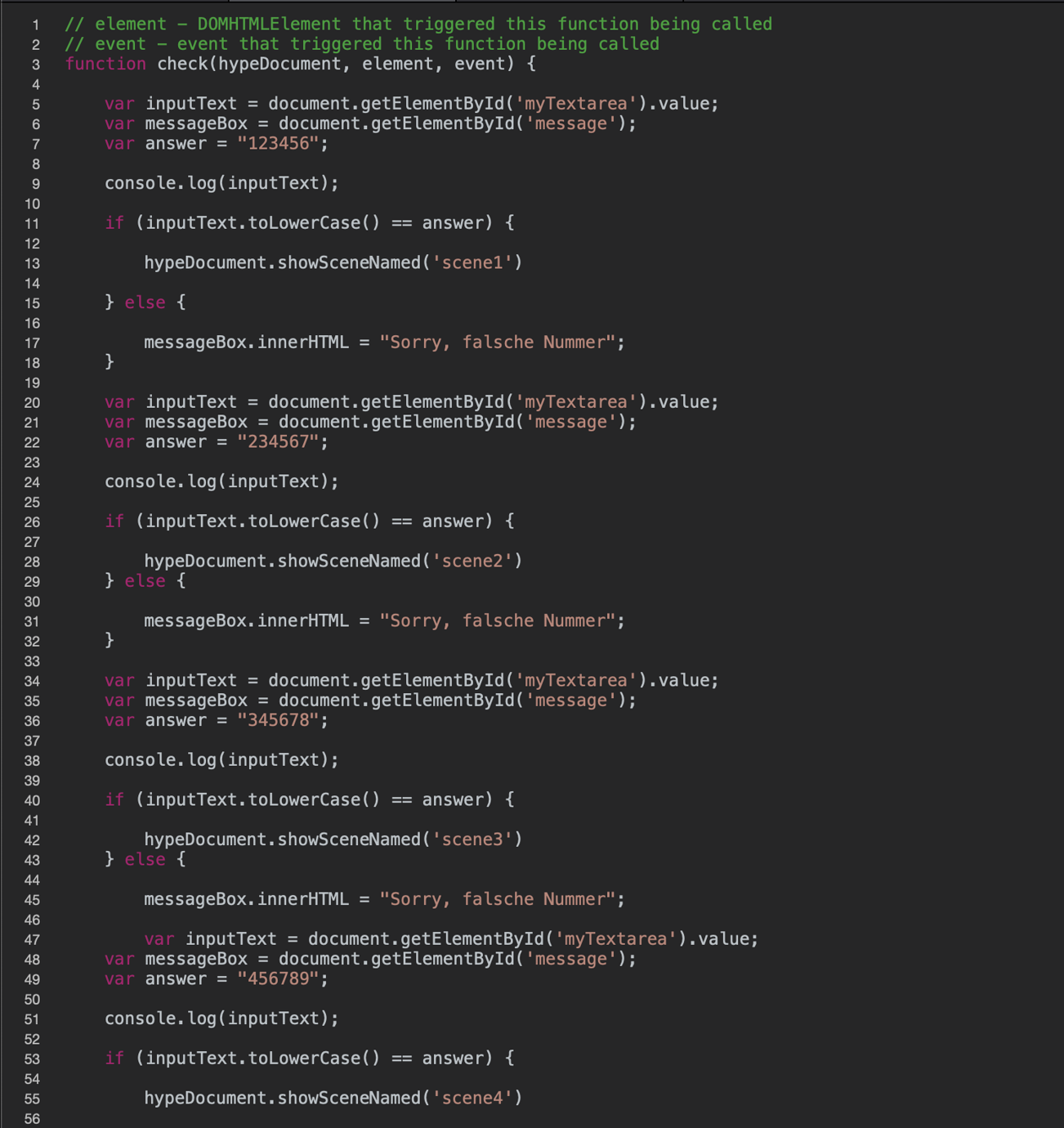 Getting Numpad in case of keyboard for mobile game JavaScript