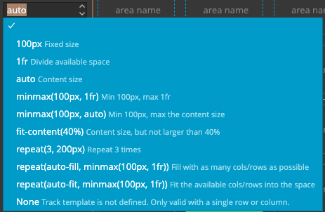 pre-defined-options