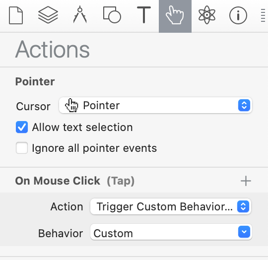 action-pane-custom-behavior-on-click